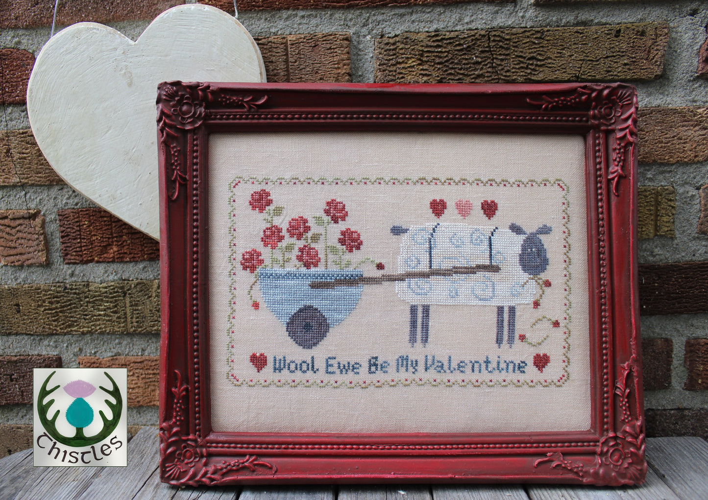 1811 Wool Ewe Be My Valentine