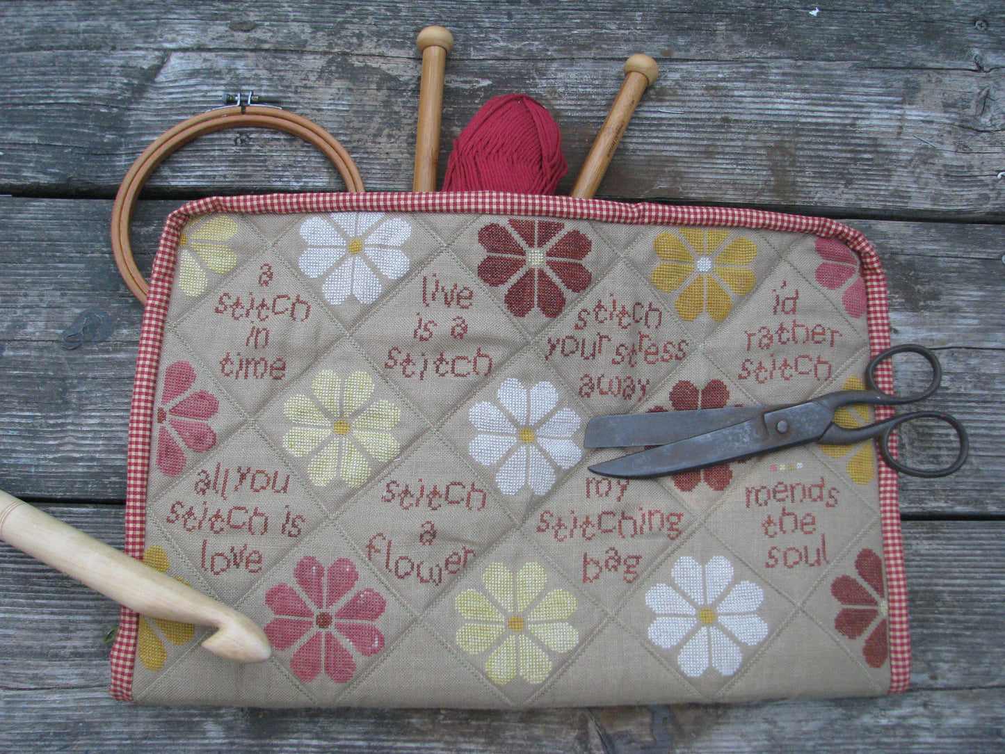 1814 Stitch a Flower bag